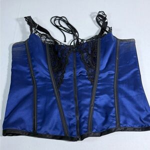 Torrid Cobalt Blue Corset Top - Size 40